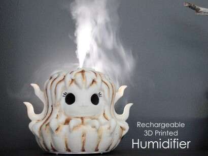 Rechargable 3D Printed Humidifier